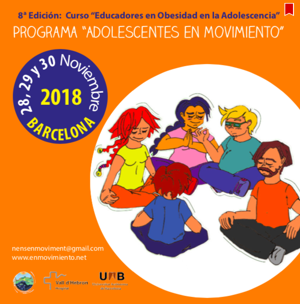 En este momento estás viendo 8ª edición: Curso de Educadores en obesidad del Adolescente, 28, 29 y 30 de Noviembre, BARCELONA