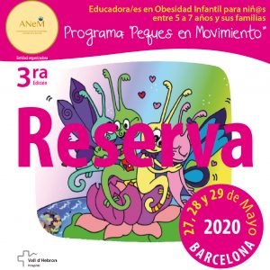 RESERVA 3ra Edición: Curso de Educadores en Obesidad para niñ@s de 5 a 7 años, Peques en Movimiento